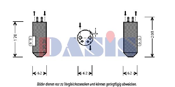 AKS DASIS Sausinātājs, Kondicionieris 800236N